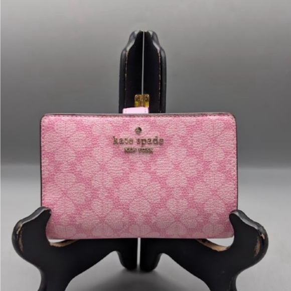 Kate Spade Pink Patterned Wallet - Picture 1 of 7